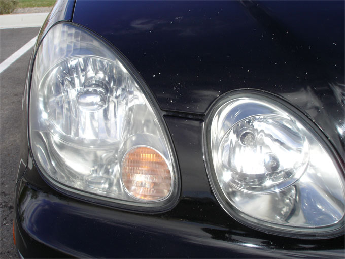 After headlight restoration picture