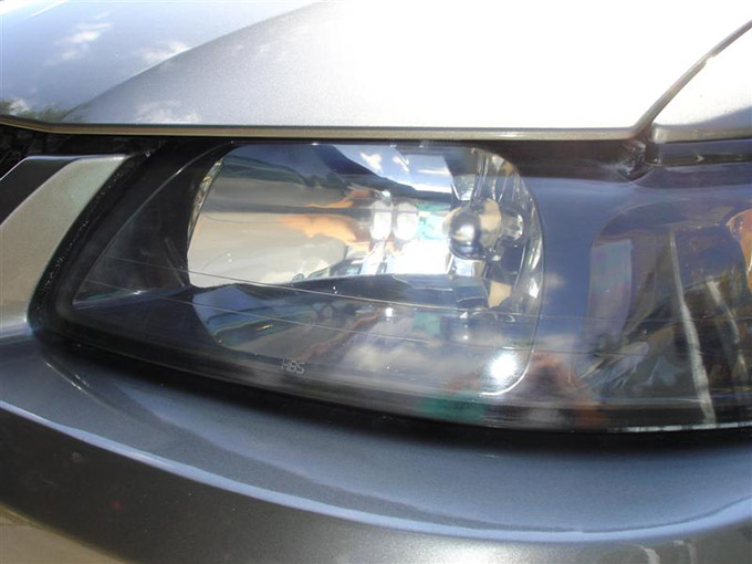 after headlight restoration picture